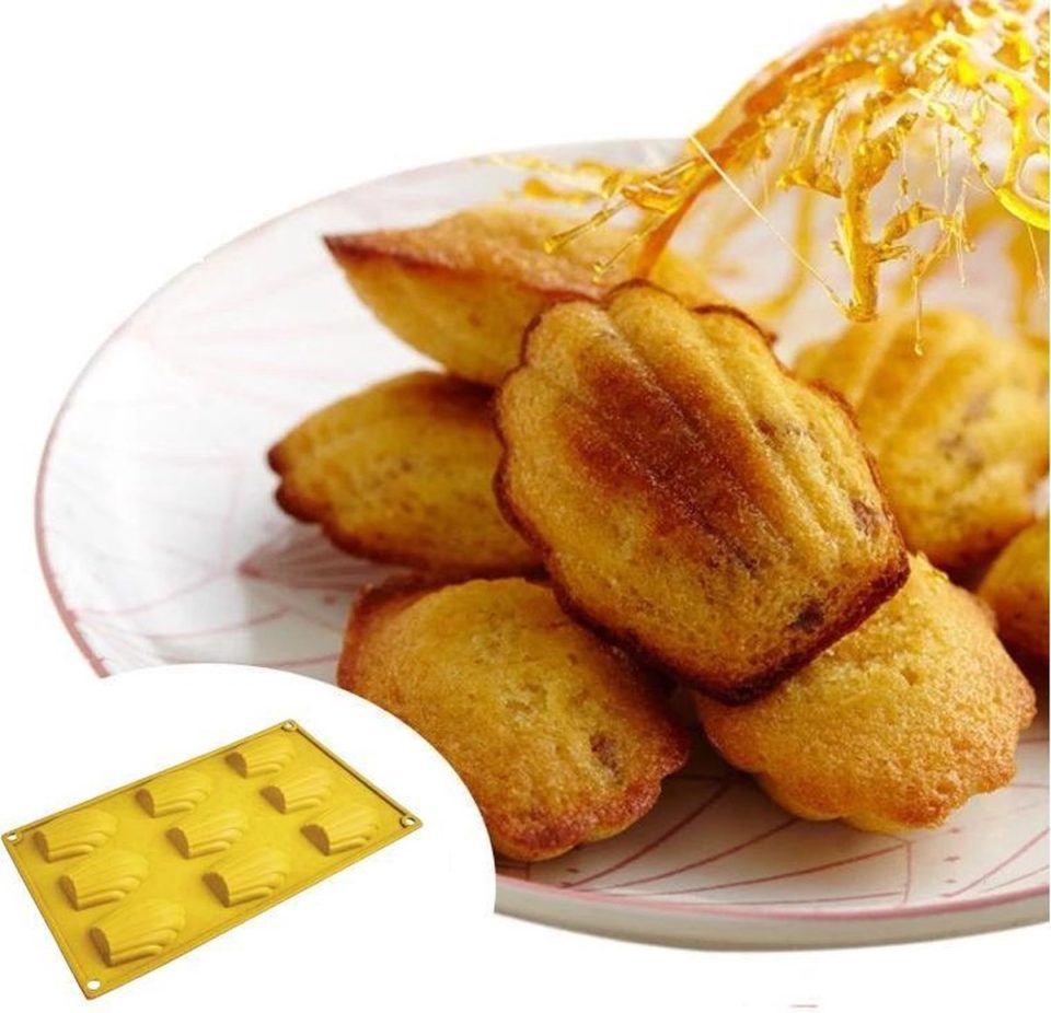 ZijTak bakvorm Madeleine geel