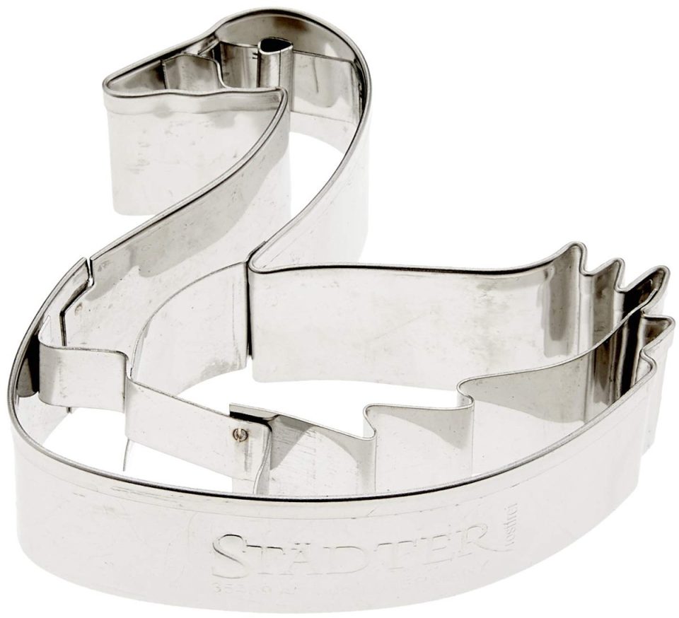 Städter koekjesvorm, roestvrij staal, zilver, 7 cm