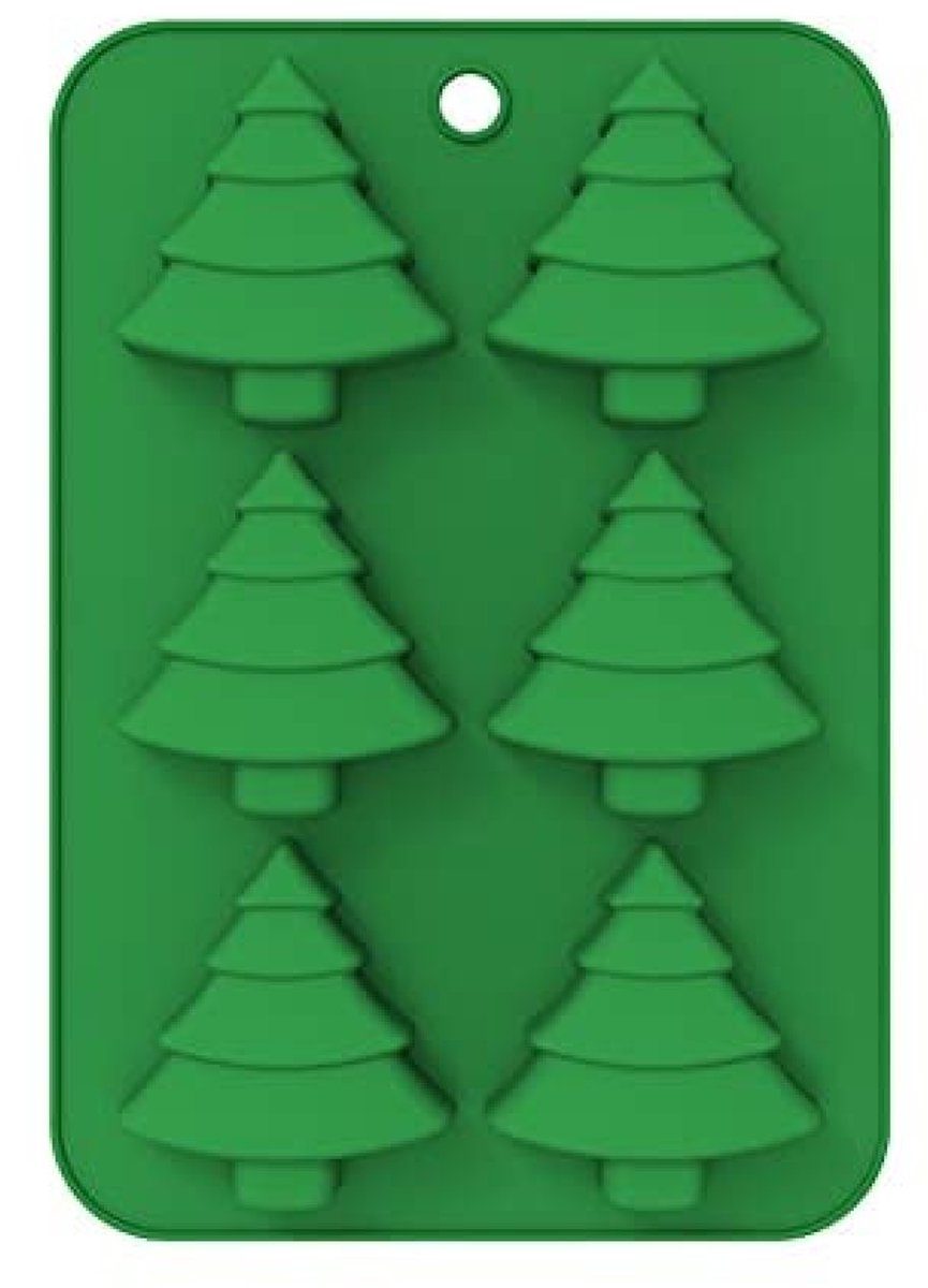 carmdering Christmas Boom Siliconen Vorm (1 stuks)