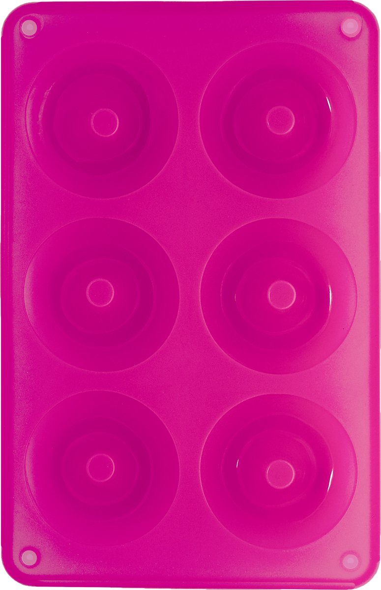 Quaks Donutvorm Roze Ø7cm