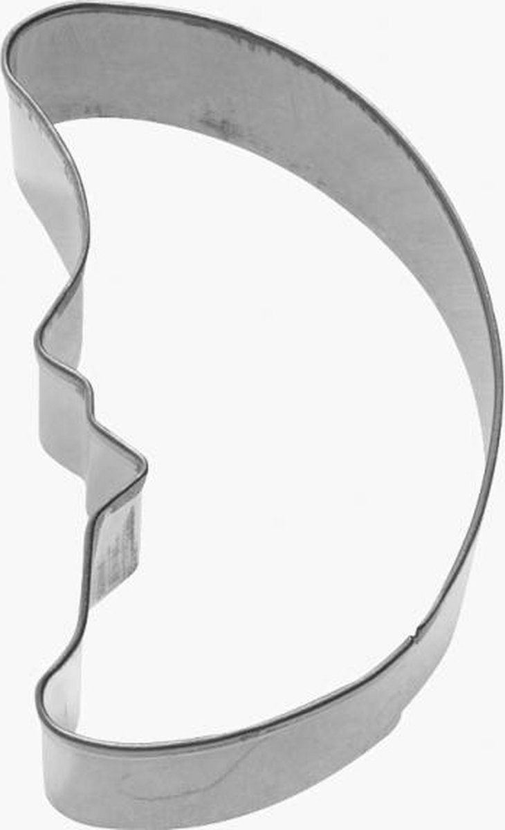 Westmark uitsteekvorm uit rvs halve maan 5,8 x 3,5 x 2,2 cm