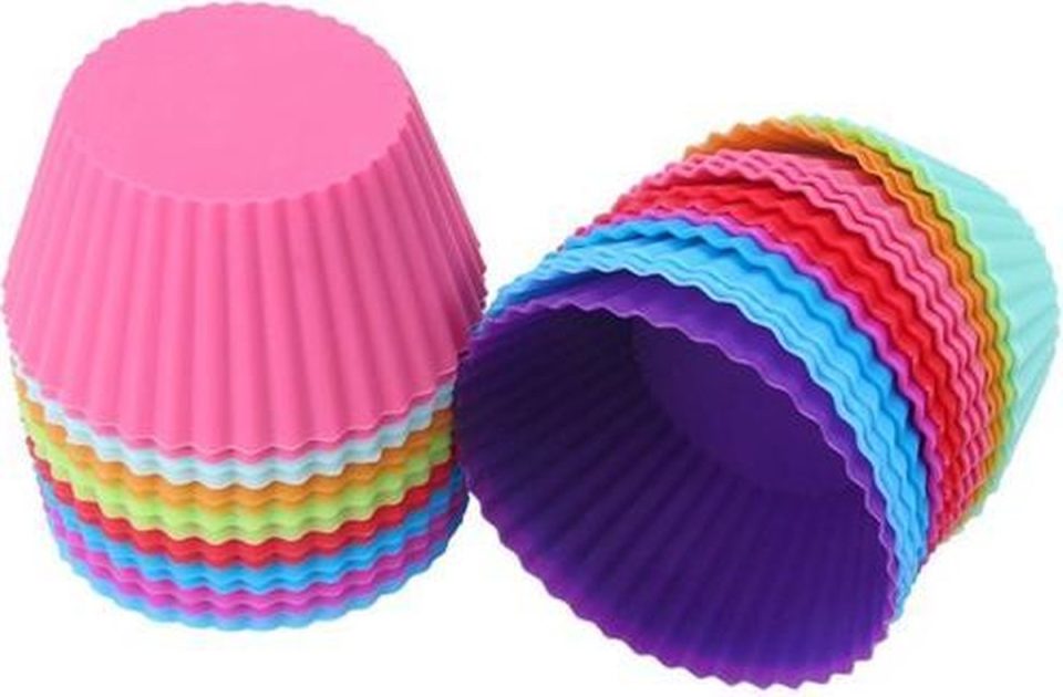 GS-Trading Siliconen Cupcake Vormpjes