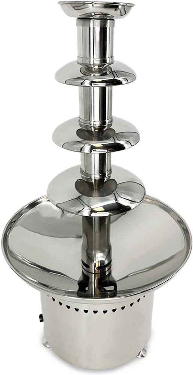 HCB Professionele Horeca Chocoladefontein 4 lagen 60 cm 33 x 33 x 60 cm