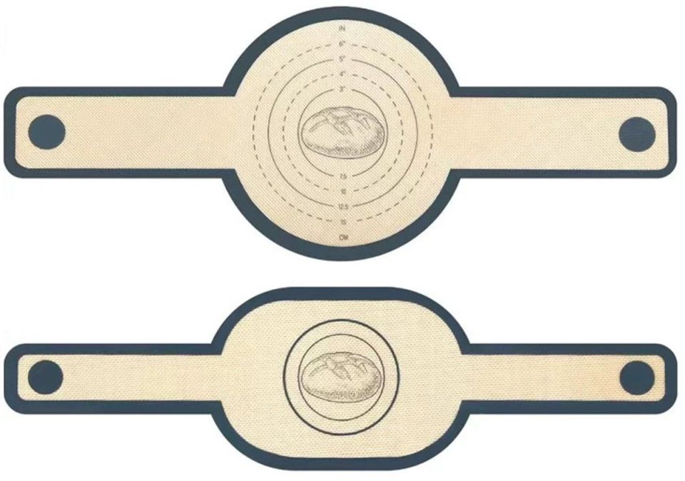 Aventrix bakmat Siliconen Grijs (2 stuks)