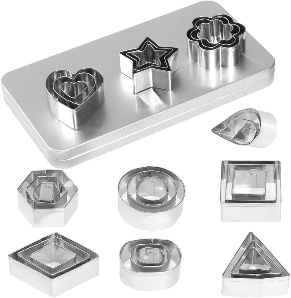 Ibenzoa Complete Set van 30 Mini Uitsteekvormpjes