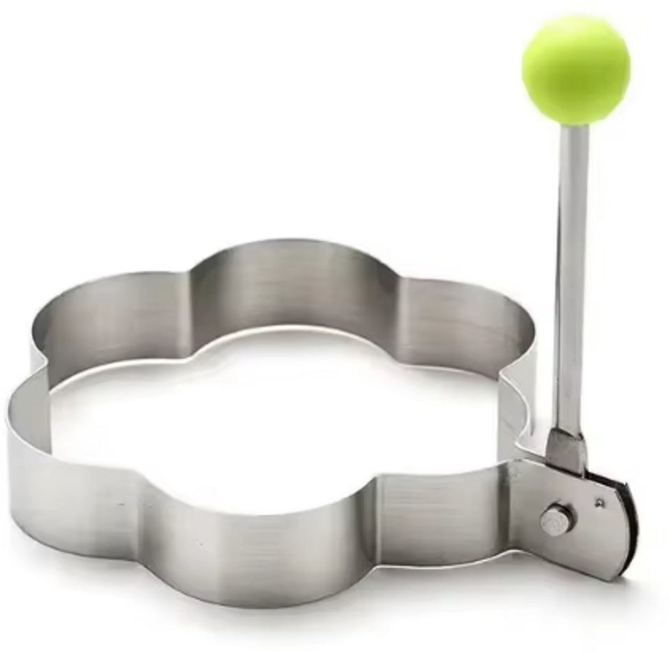 Go Go Gadget bakvorm Eier Bloemvorm Ei Ring voor Gebakken Eieren Pannenkoekvorm Bakring voor Ontbijt en Brunch (1 stuks)