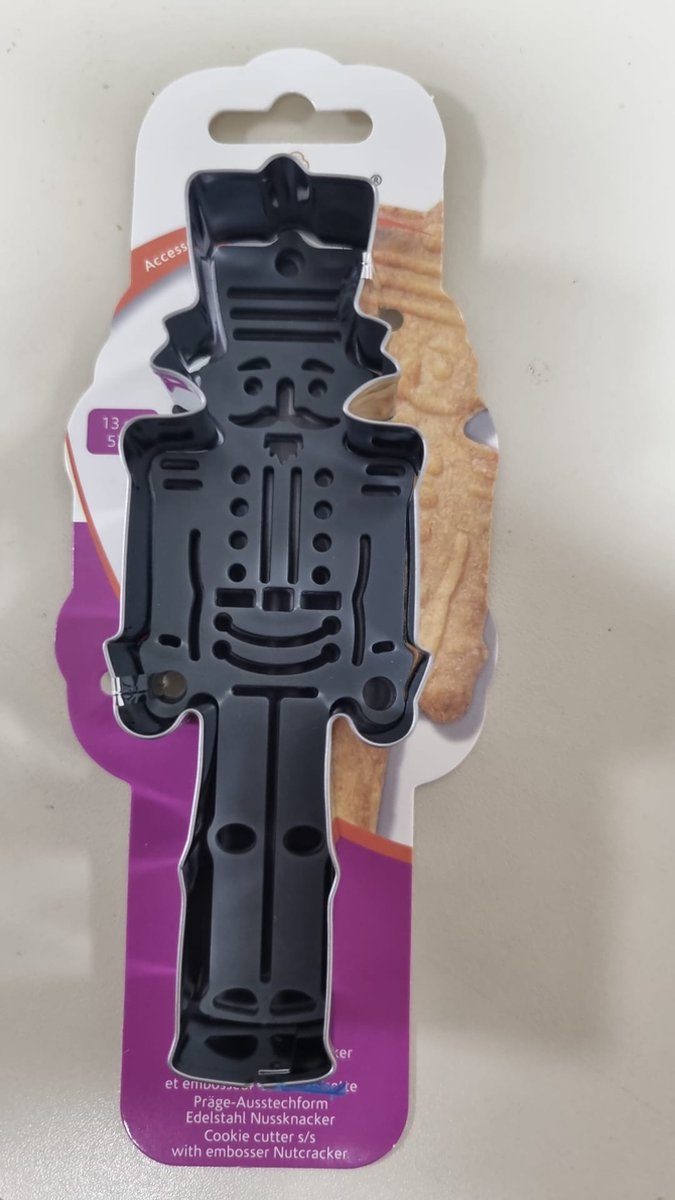 Patisse uitsteker Notenkraker + stempel