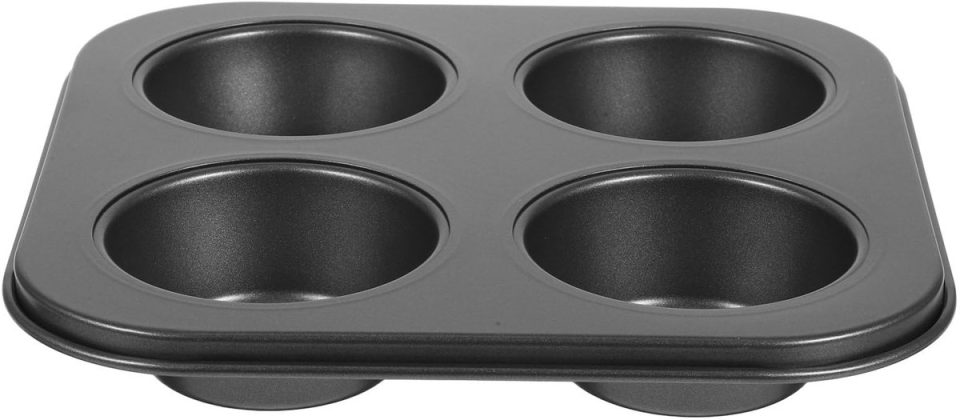 Unyqoos bakvorm Vierdelige Muffin Set van Koolstofstaal met Antiaanbaklaag