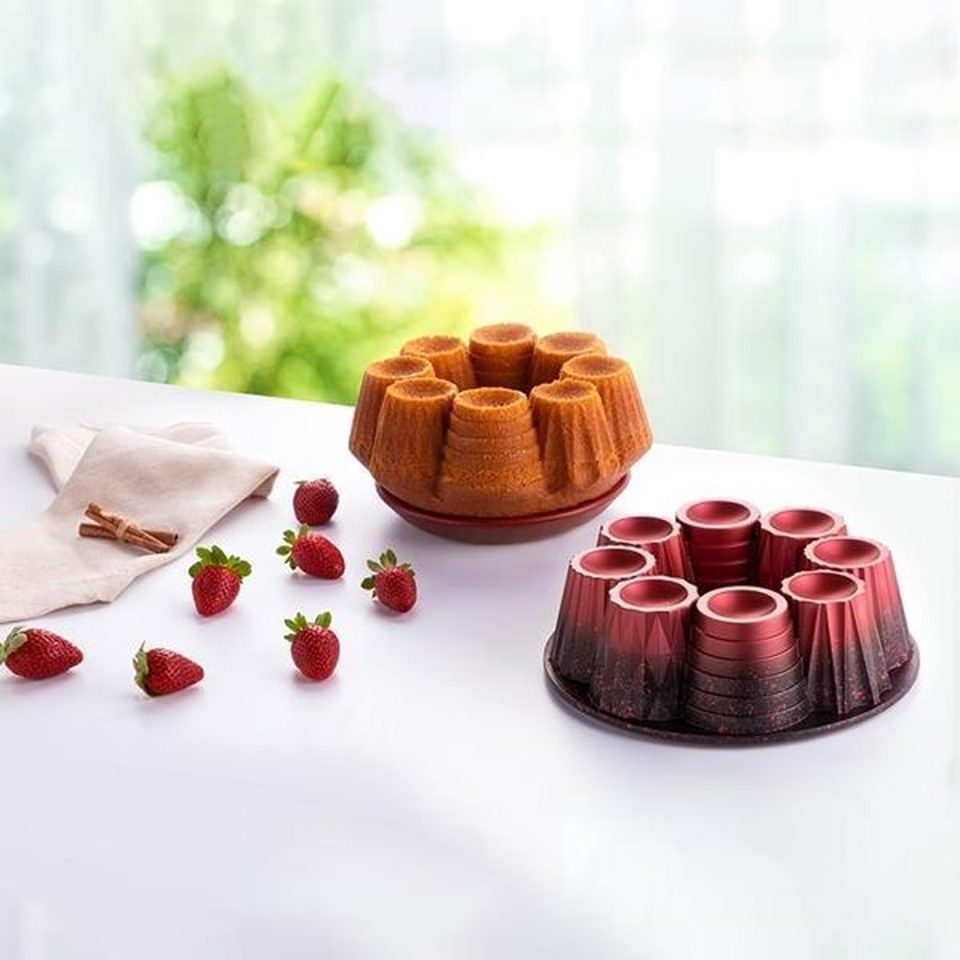 Nehir bakvorm Frezya Graniet Bordeaux 26 cm