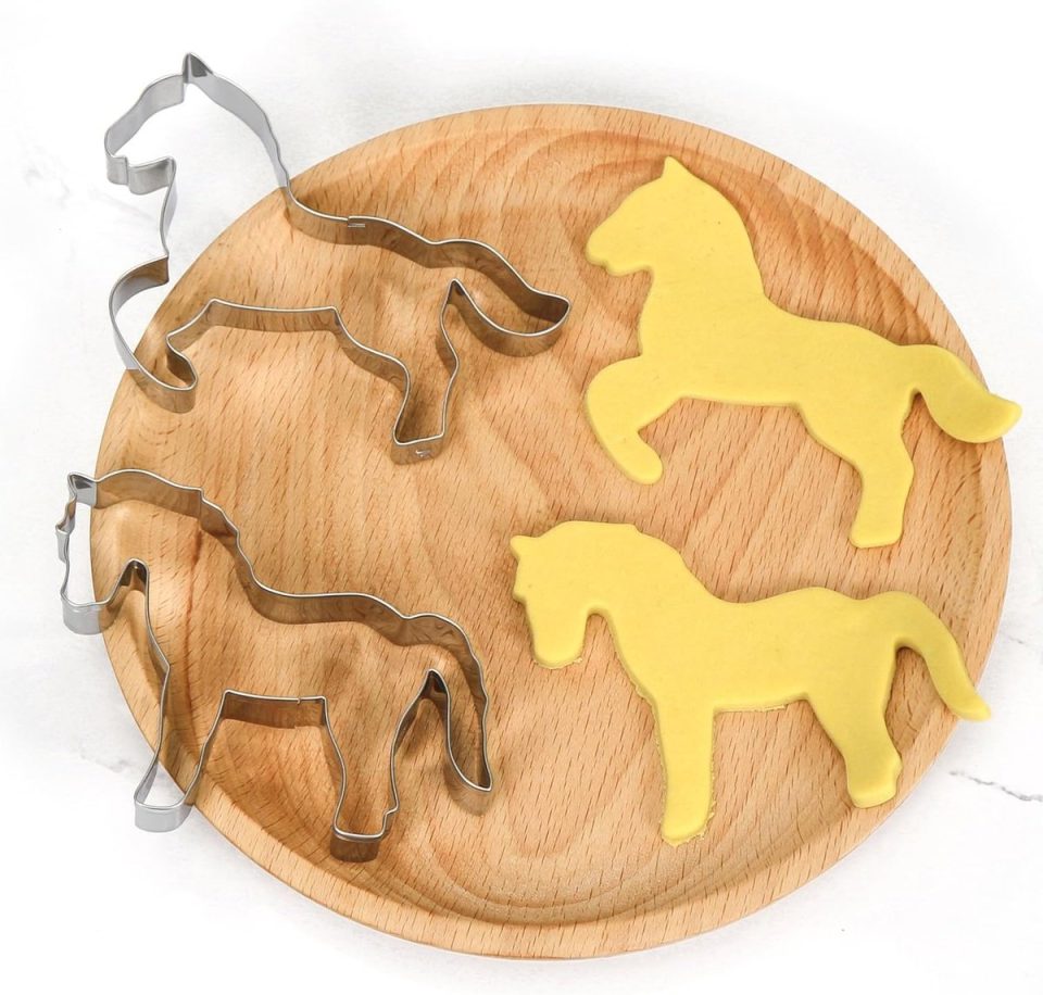 Famanu Uitsteekvormen Paarden (4 stuks)