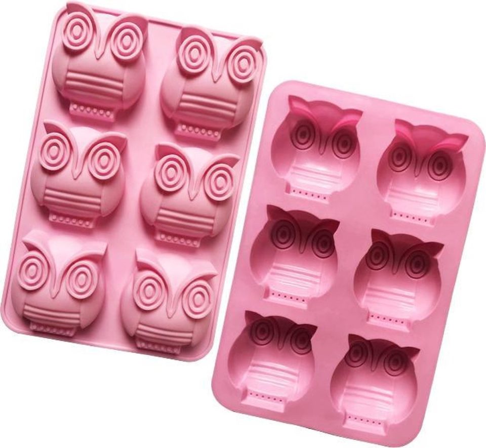 ProductGoods siliconen bakvorm Cakevorm 6X Leuke Uiltjes Bakvormen