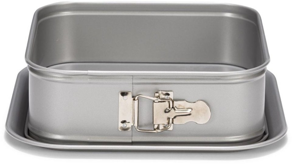 Patisse springvorm Vierkant Staal Zilver- Cakevorm 24 cm