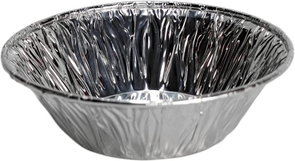 SB Line Ronde aluminium wegwerp cupcake /muffin bakvormen 6,5 cm (120 stuks)