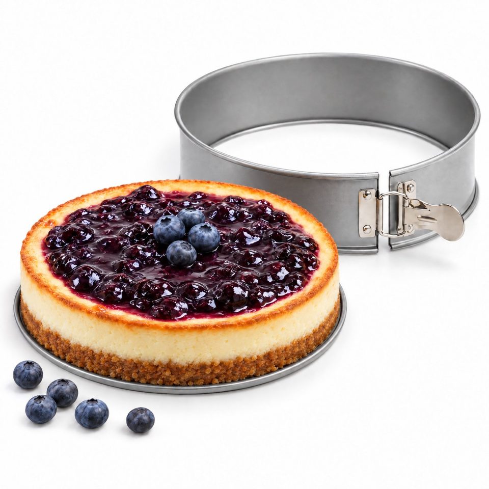 Cheqo springvorm Zilver 24 cm