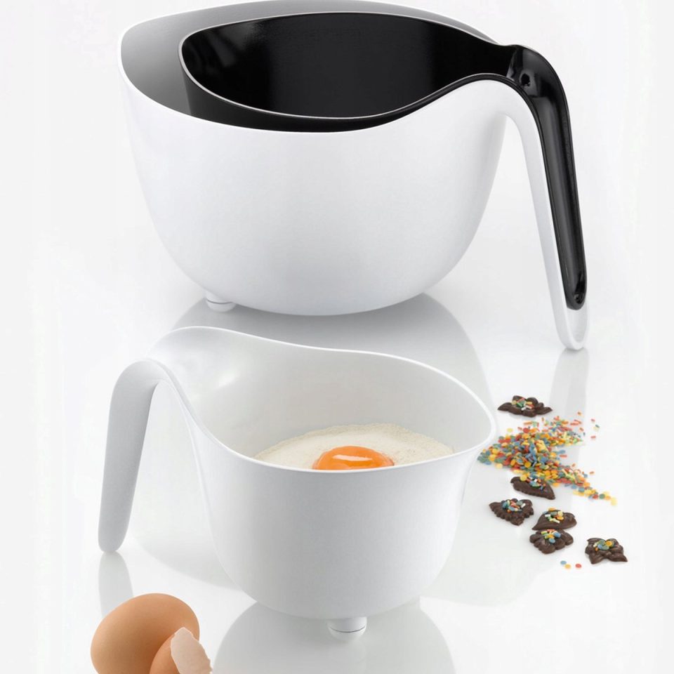 Koziol mixxx Mengkom met Handvat Wit 1 l