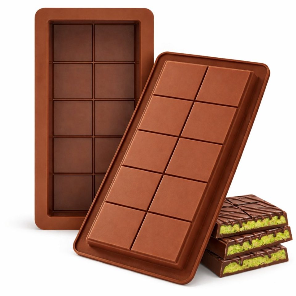 Knaak Chocoladereepvorm Siliconen Repen Vorm