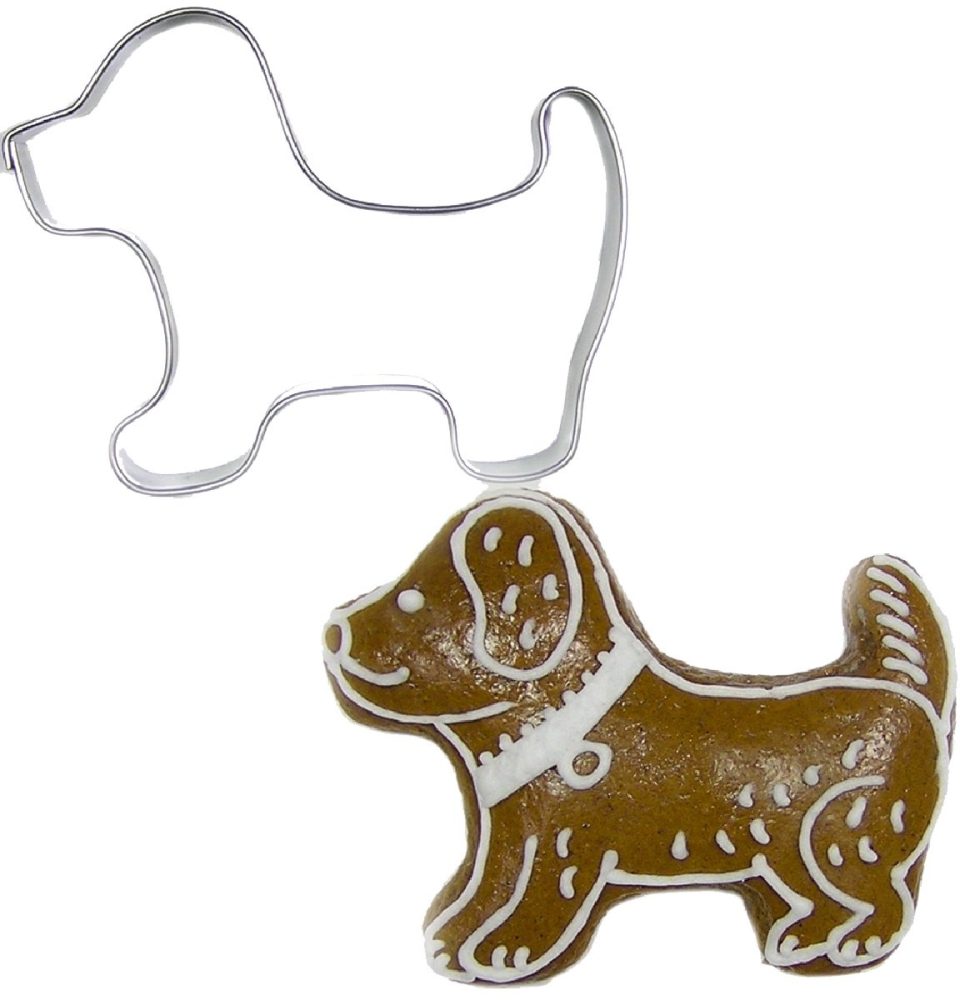 Brand New Cake uitsteekvorm Hond RVS 7 cm