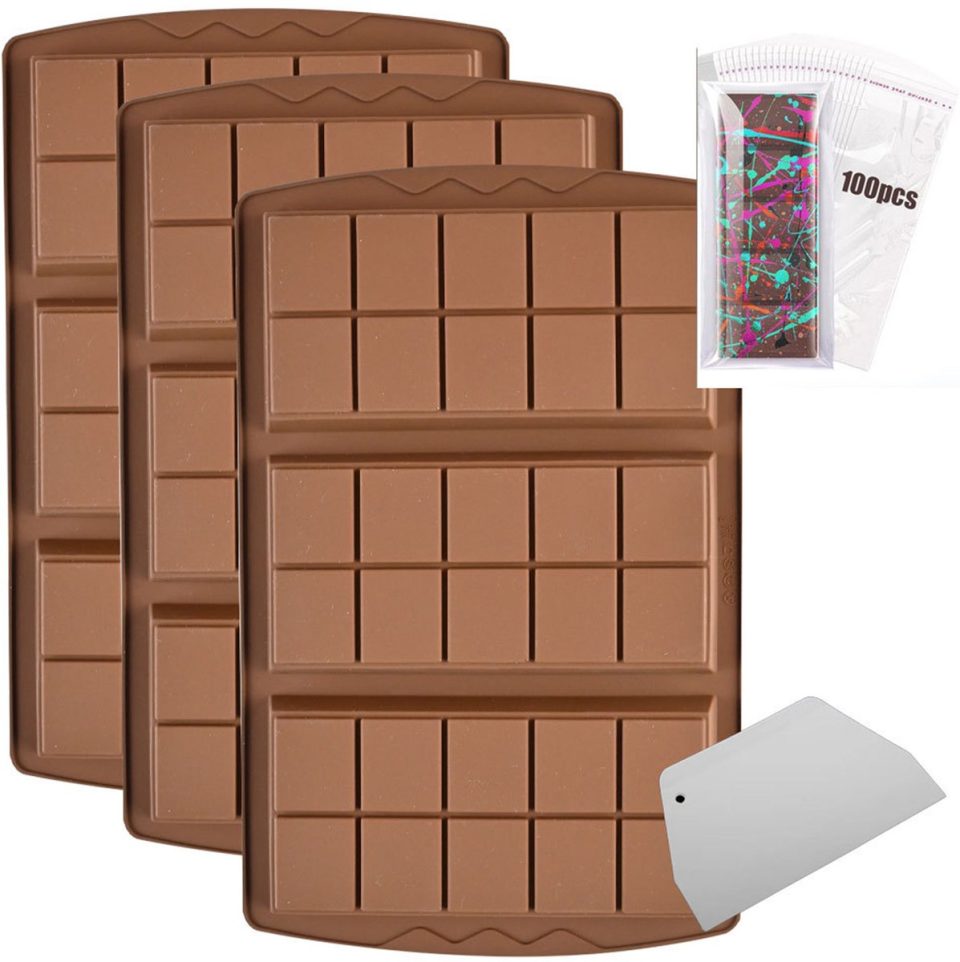 Aimason chocoladevorm Set 3-delig