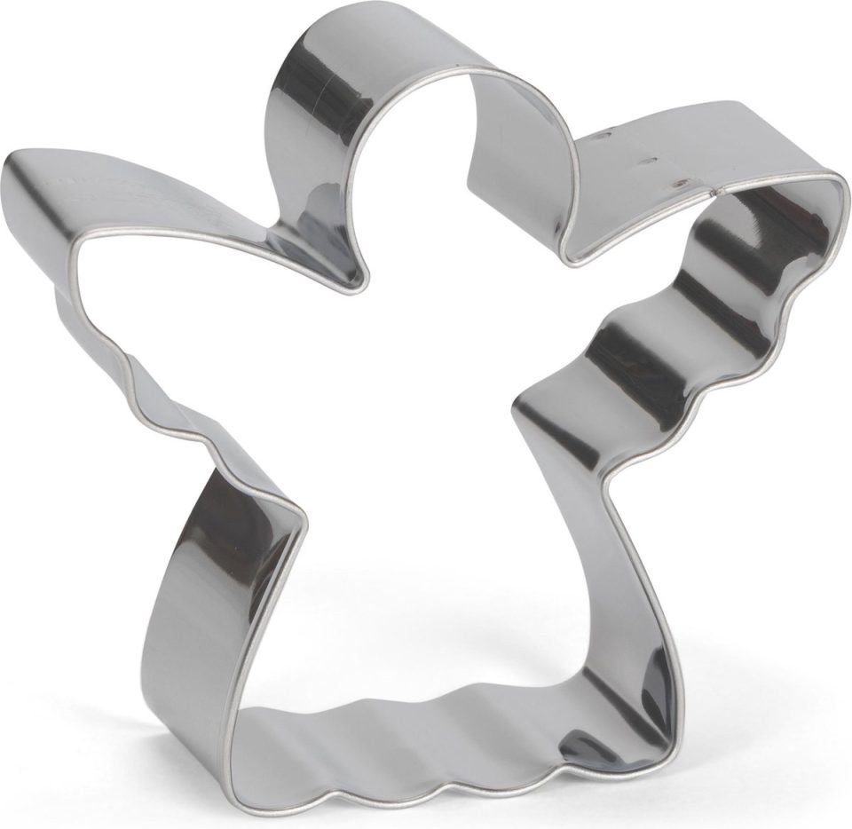 Patisse uitsteekvorm rvs engel 7 cm