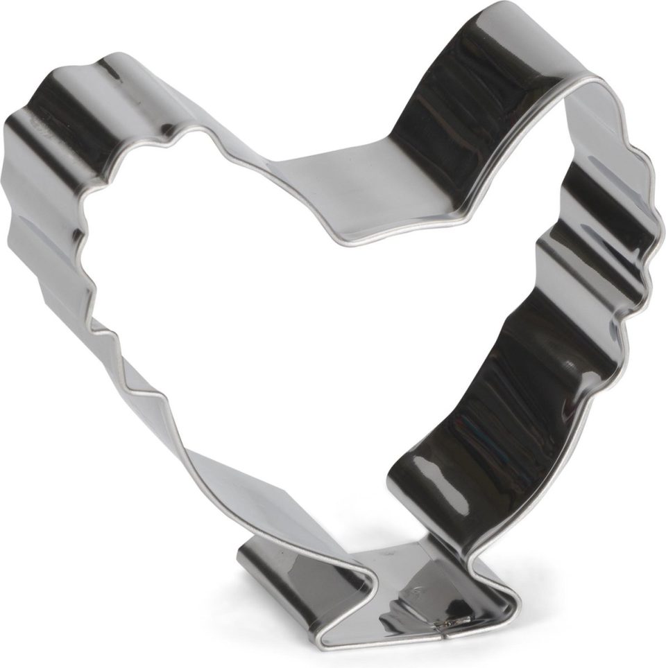 Patisse uitsteekvorm Kip RVS zilver 6 cm