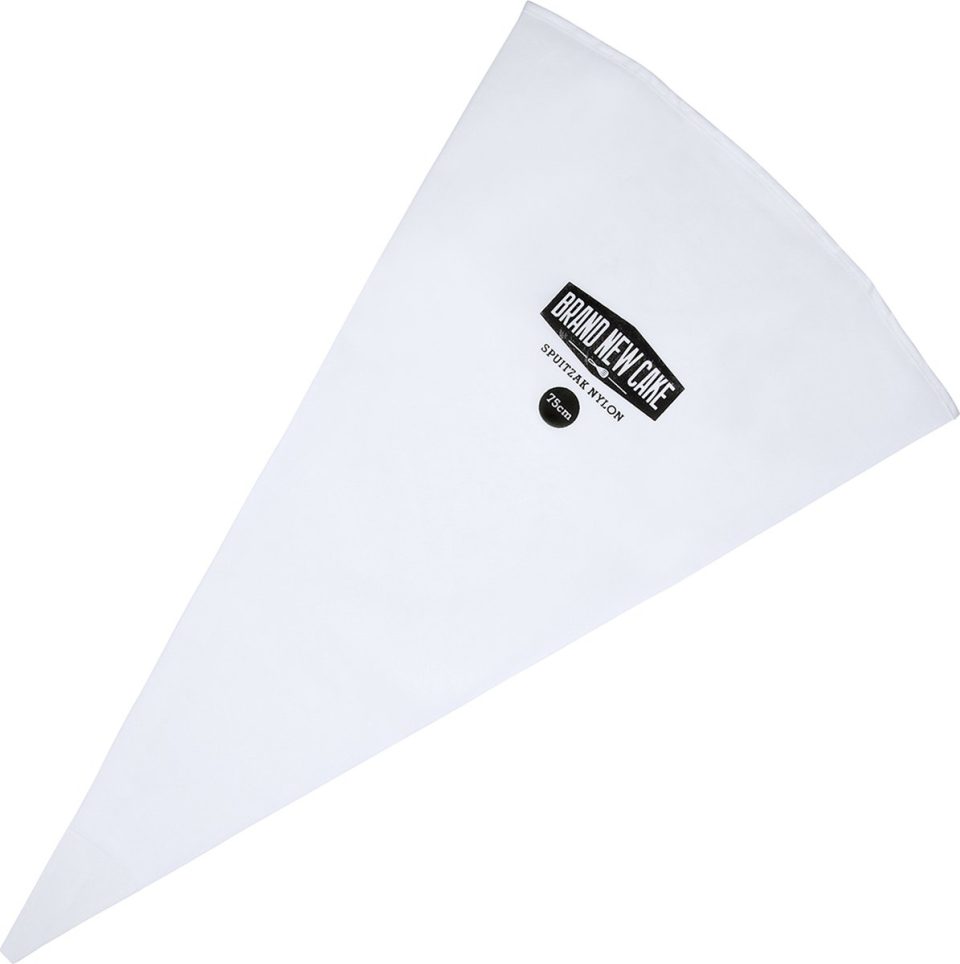 Brand New Cake spuitzak Nylon Wit 75 cm