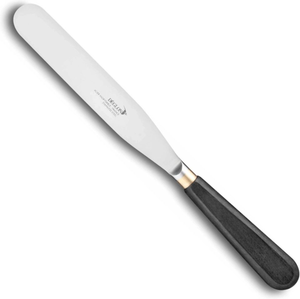 Deglon paletmes Déglon Flexibel zwart 15 cm
