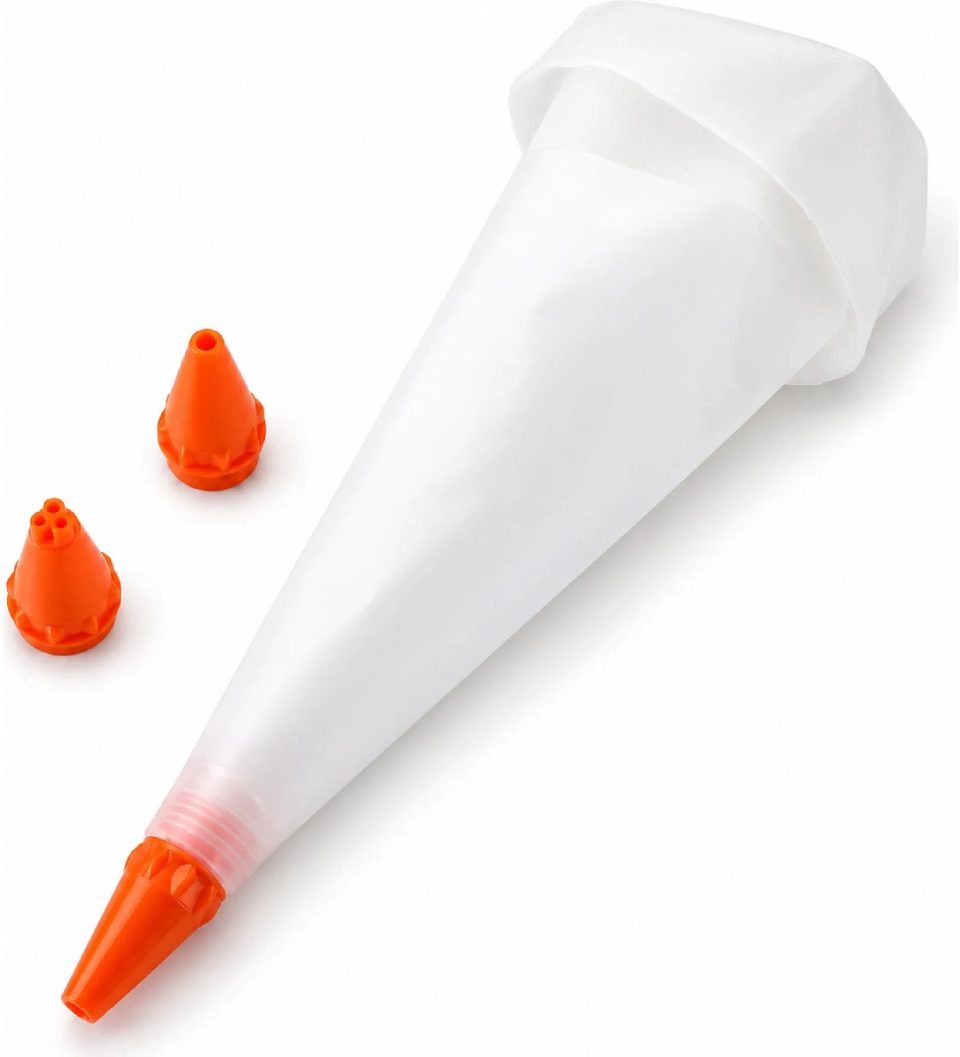 Tiross spuitzak Siliconen met 3 spuitmondjes 30 cm