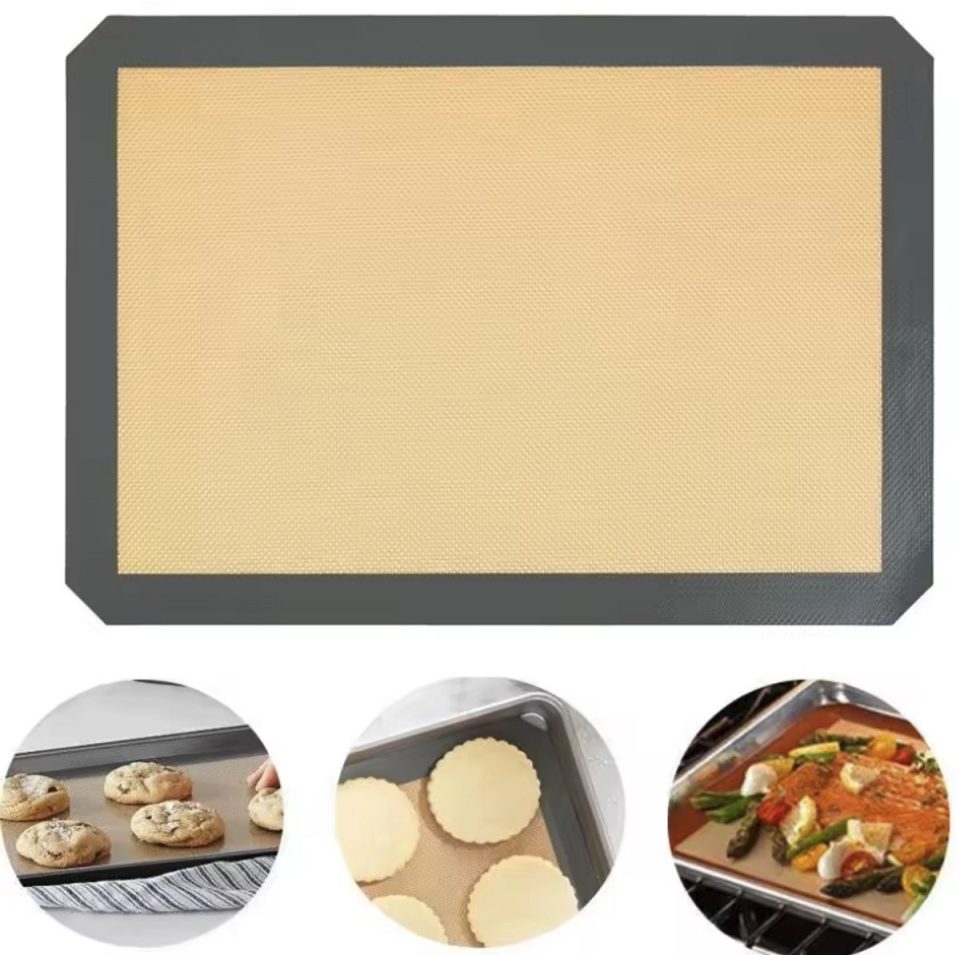 Chpn bakmat Siliconen Bak mat Zwart 40 cm