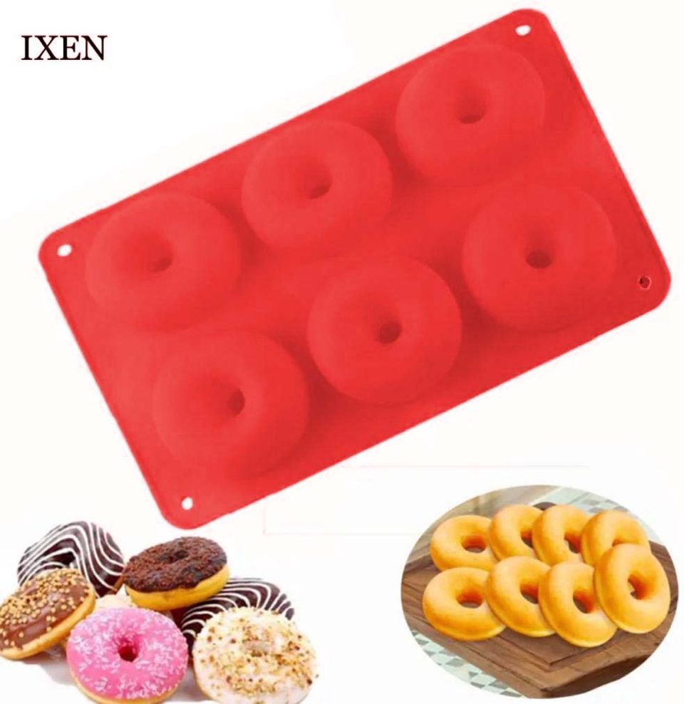 ixen Siliconen Donutvorm Rood