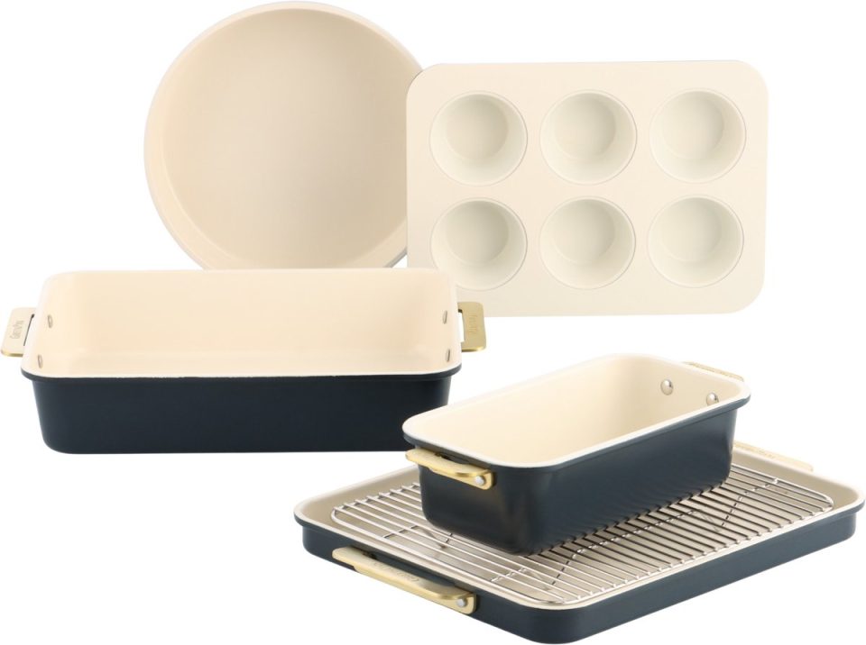 Greenpan Padova Reserve Bakeware 6-delig PFAS-vrije antikleeflaag
