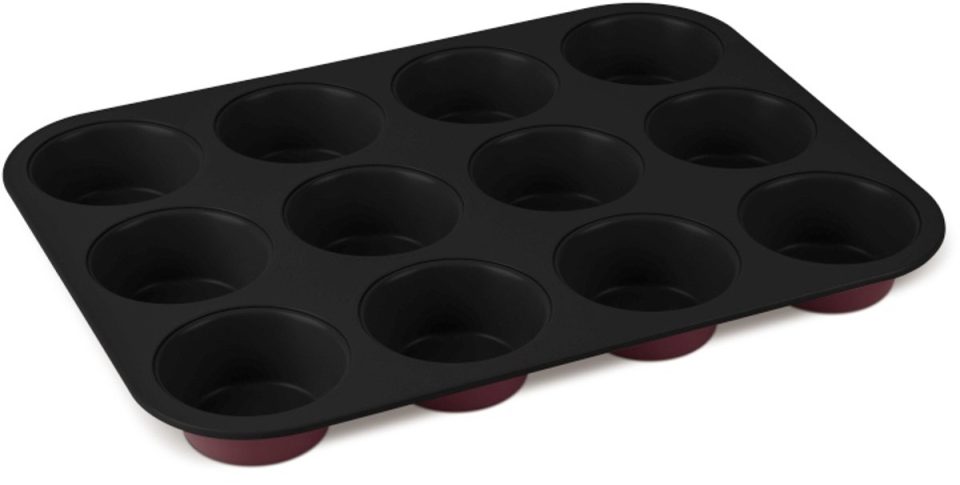 BerlingerHaus muffinvorm met antiaanbaklaag,, Leonardo Collection (12 stuks)