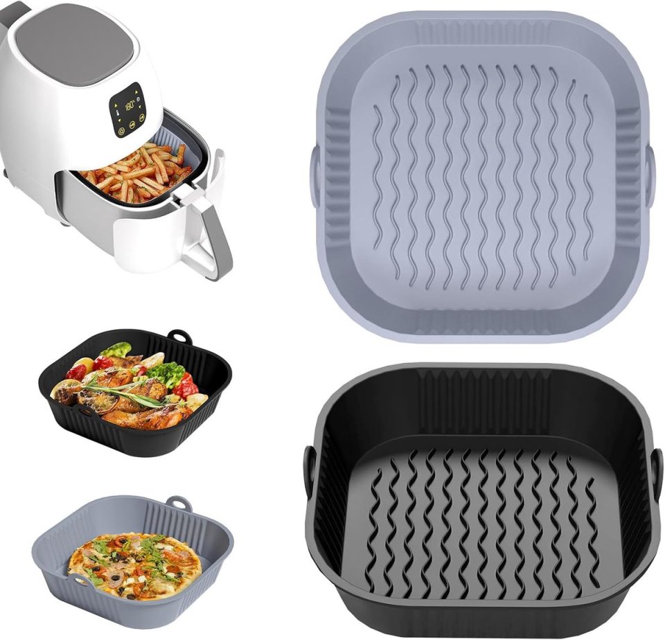 Famanu siliconen bakvorm voor luchtfriteuse en oven 21,5 cm