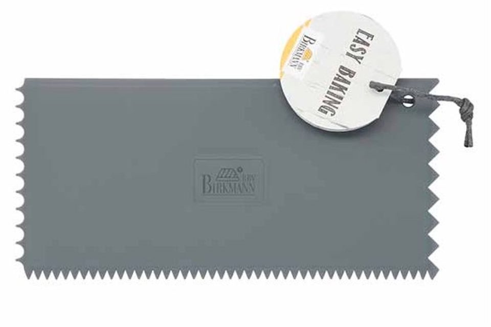 Birkmann Easy Baking Deegschraper Getand 20 x 10 cm