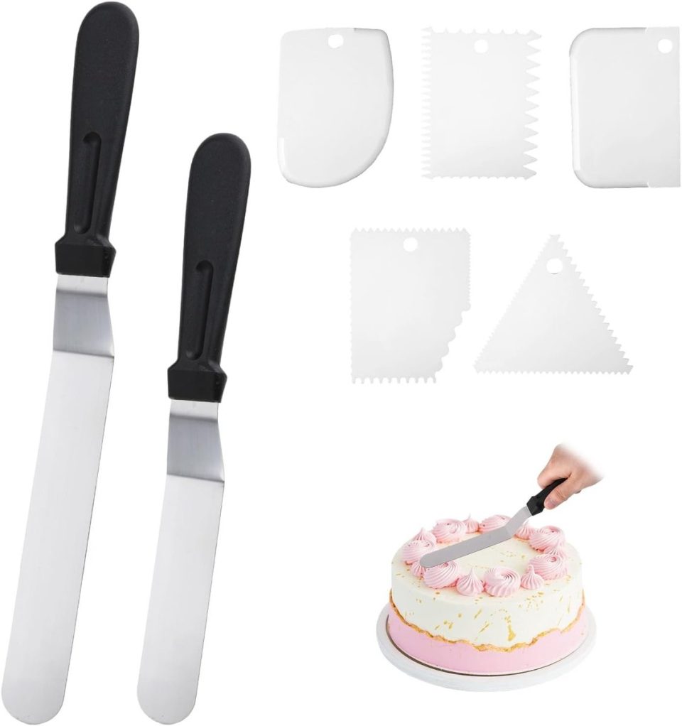 Lexium Store Deegmesje Zwarte handgreep 15,2 cm