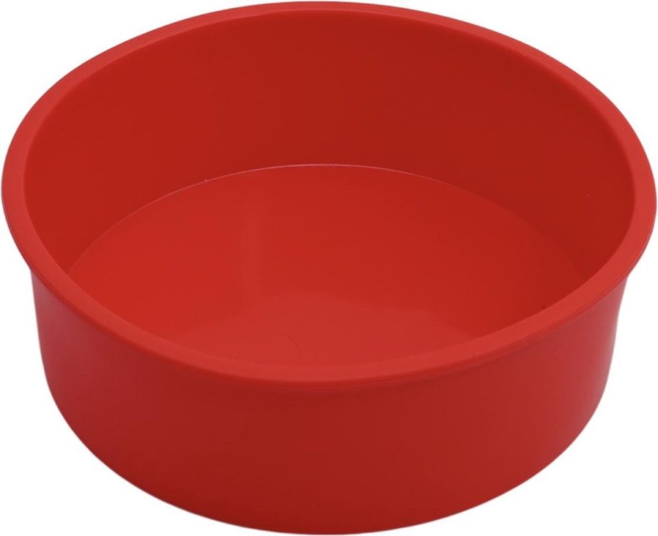 WiseGoods taartvorm Ronde Ø Rood 15,5 cm
