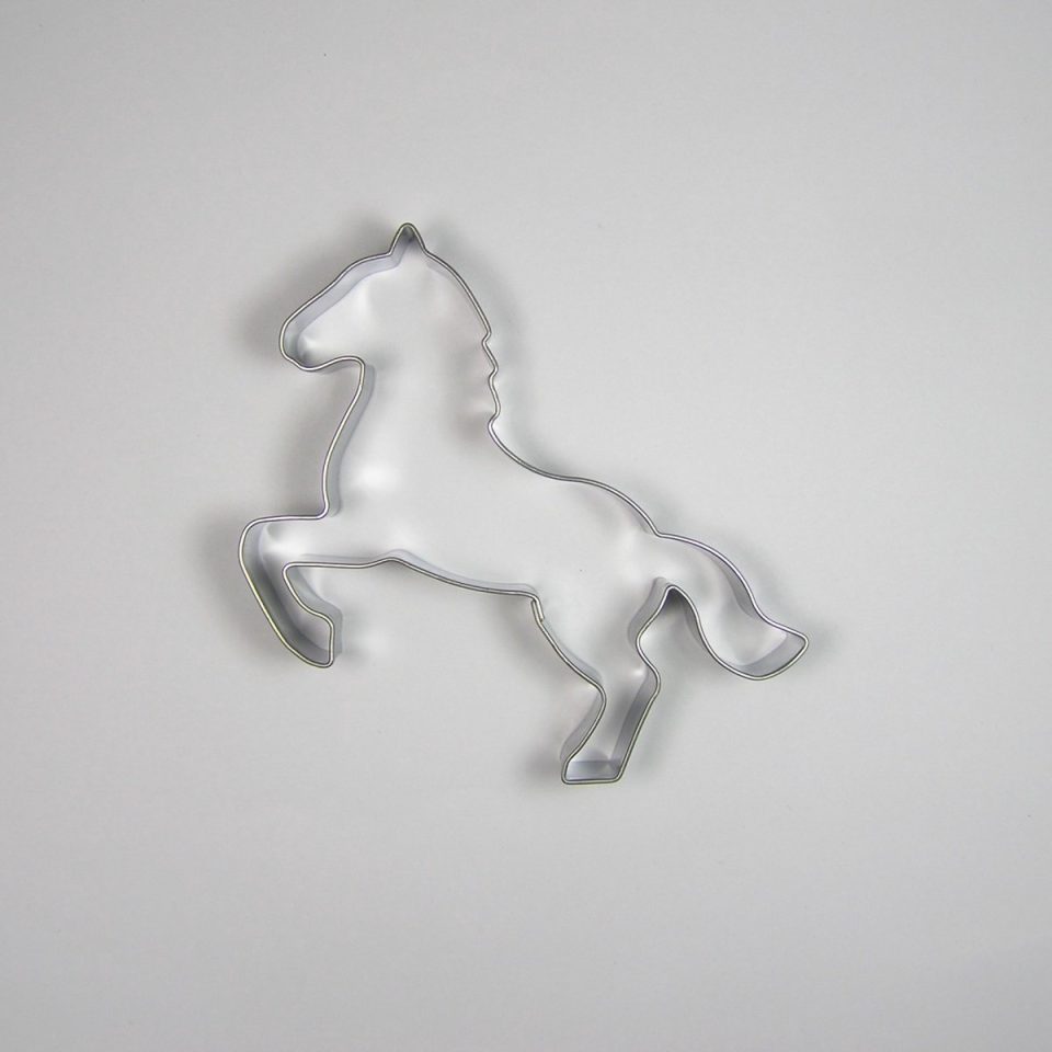 Brand New Cake uitsteekvorm Paard RVS 9 cm