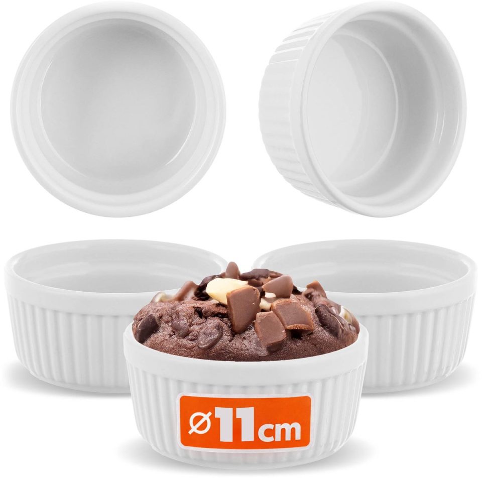 Kadax soufflévormpjes ⌀,, crème brulee 11 cm (3 stuks)