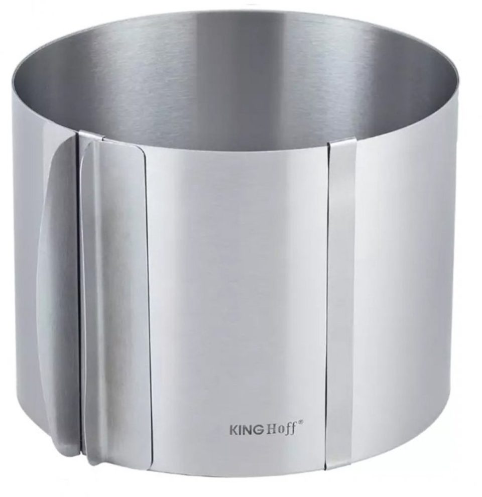 Kinghoff KH1792 Verstelbare Cake Ring 30 cm 12 cm