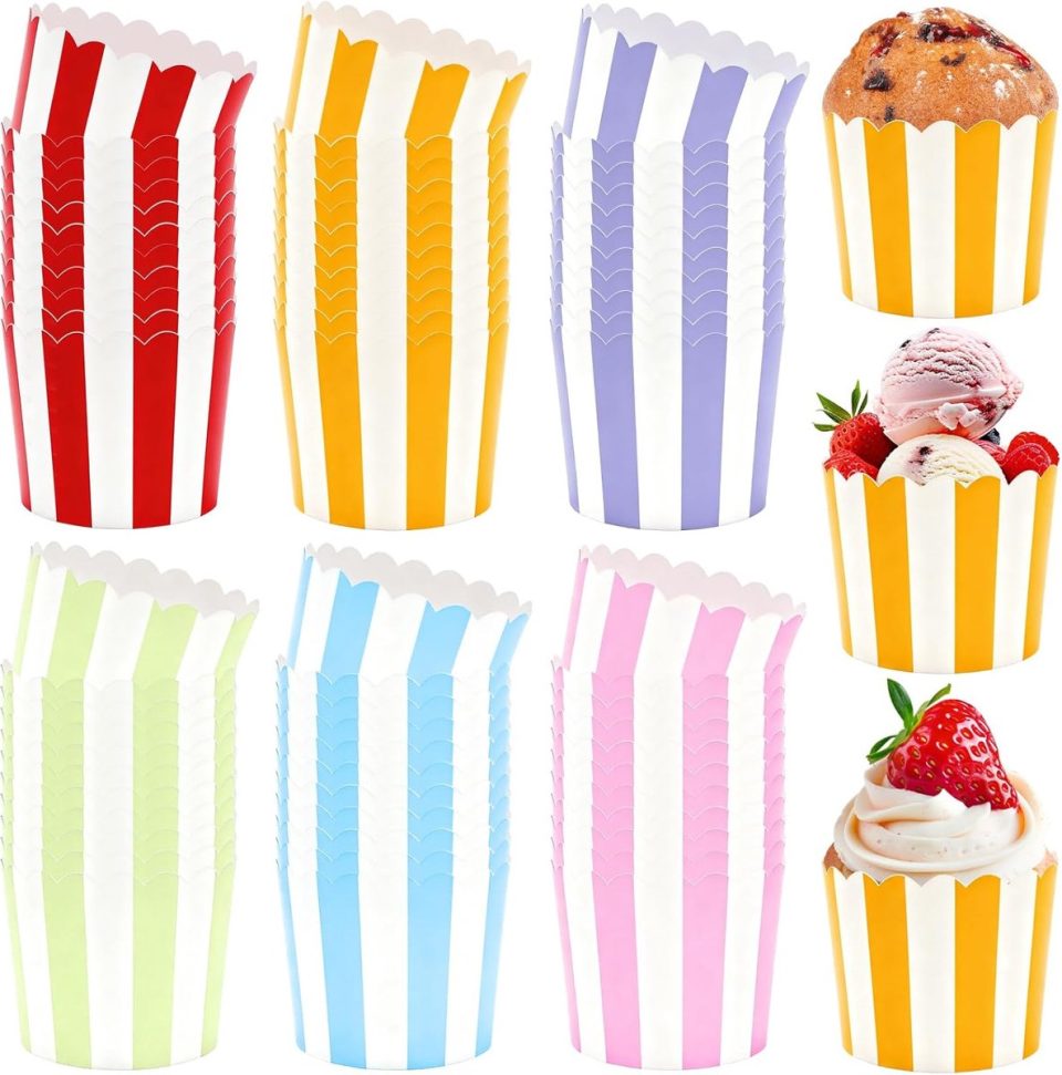 Imperatoris Cupcake vormpjes papier Set van 168 6 cm