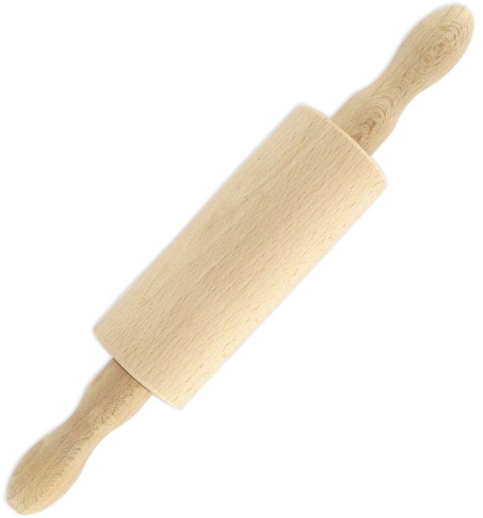 Fackelmann deegroller Kleine houten Wood Edition 23,5 cm
