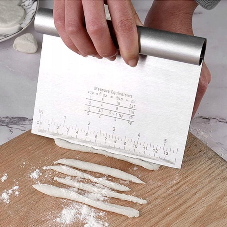 Profi Id Taartschep & Deegschraper met Maatverdeling 15 cm