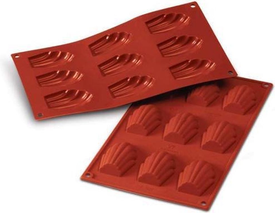 Silikomart siliconen bakvorm Madeleine 68x45 h 17 mm