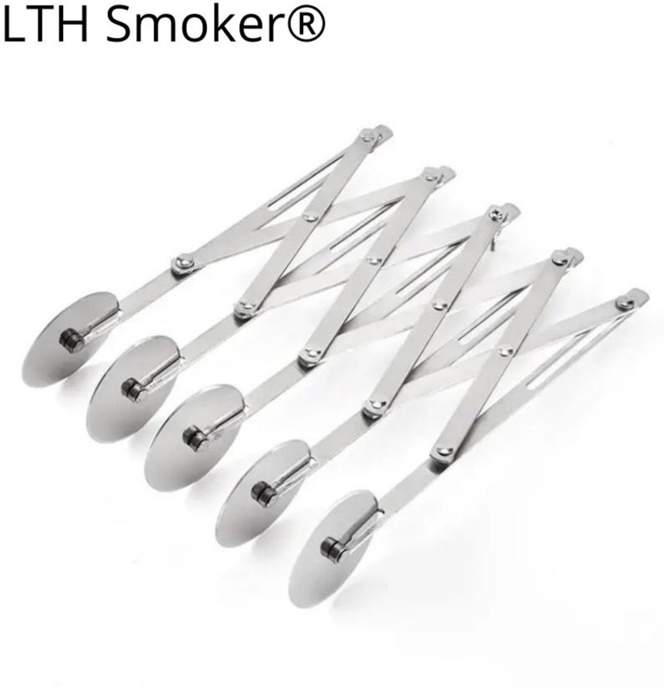 LTH Smoker deegsnijder 5 wielen