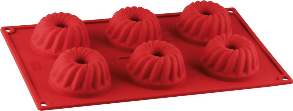 Dr. Oetker cakevorm mini's siliconen 6 vormen