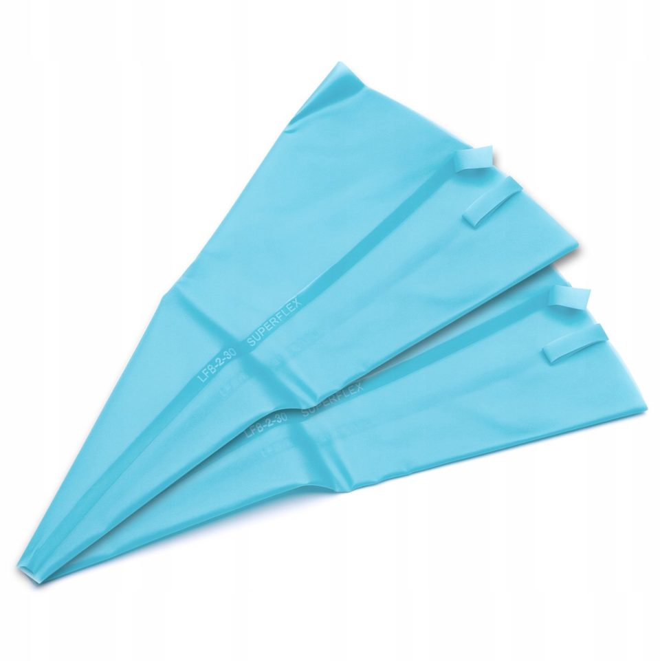 Tortito spuitzak XXL Herbruikbare Set 33 Delig Taart Decoratie Blauw