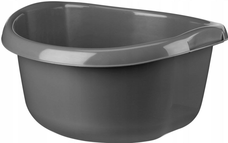 Jagiełło Ronde Kunststof Wasbak met Handvatten 41,5 cm 15 l