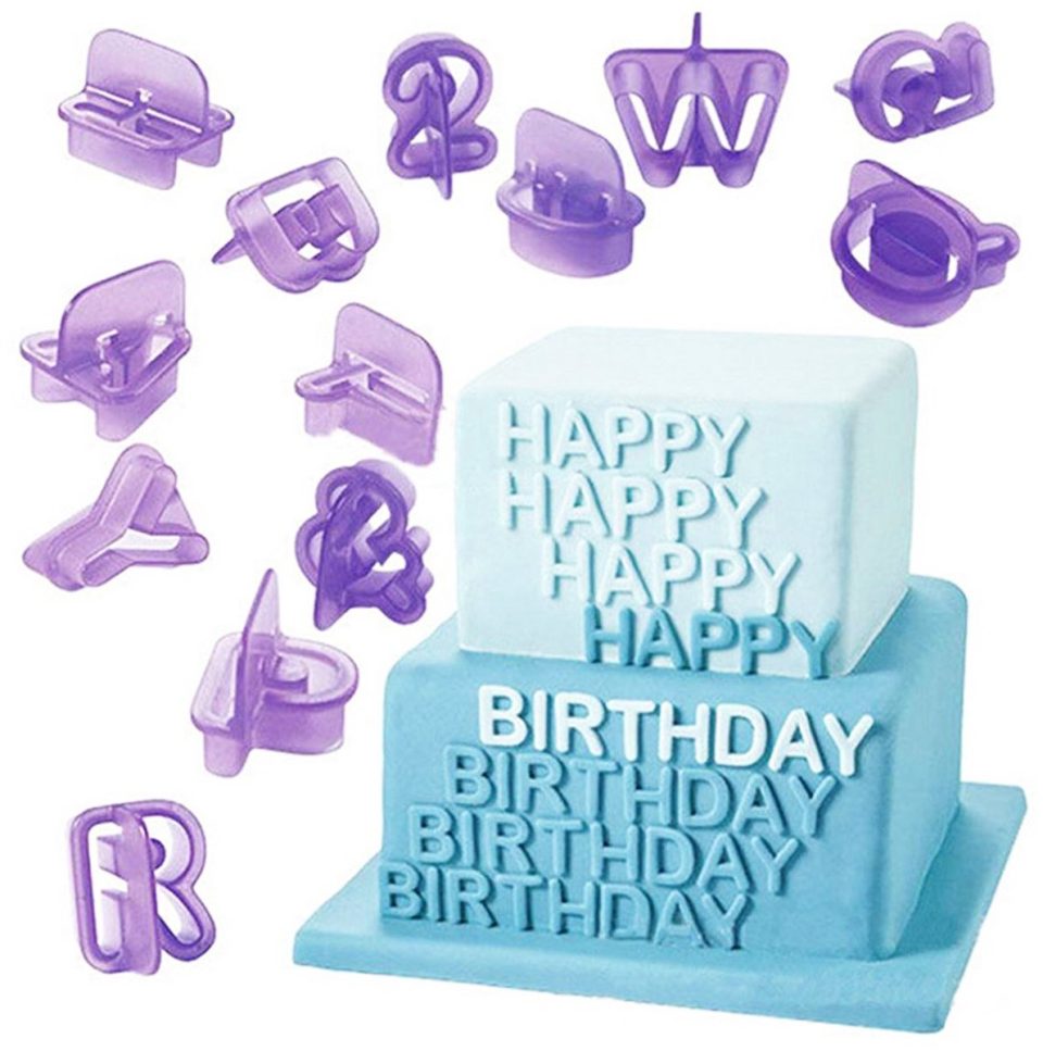 EKdirect fondant Letter Uitsteker Set Koekjes Uitsteker Set (40 stuks)
