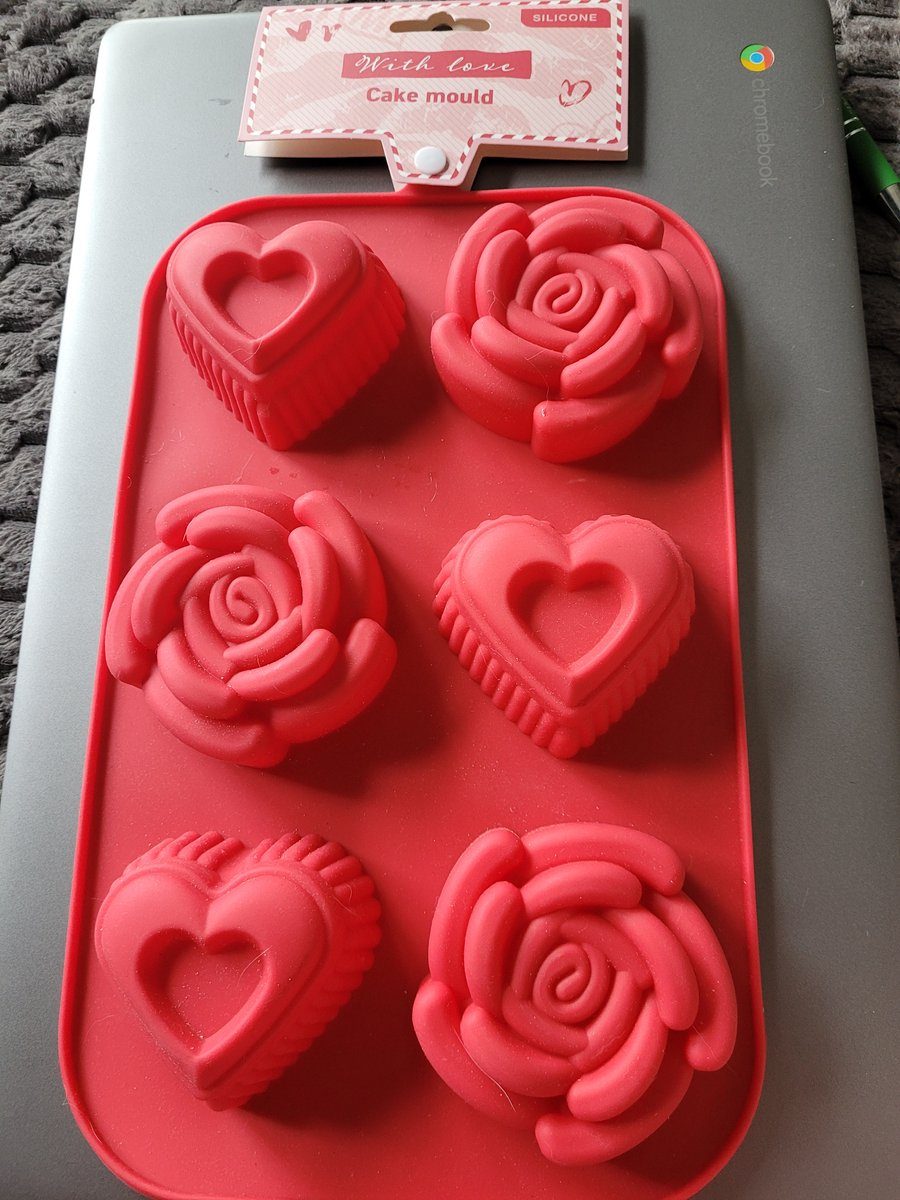 cucina Sileconen Bakvormen hartjes & rozen