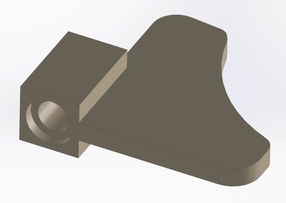 superdoughhook.com jp101, RVS peddel voor broodbakmachine type B