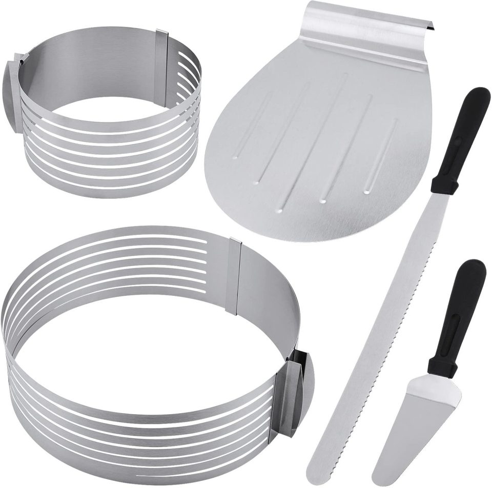 Duraxl taartring set 30 cm 20 cm